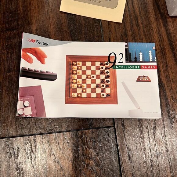 VTG 1990 Kasparov Electronic Chess Partner Model 0691 CIB Excellent condition - Picture 7 of 10